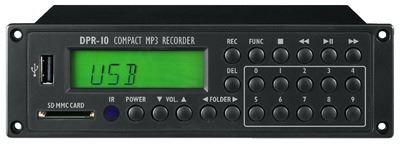 Monacor DPR-10 rejestrator MP3